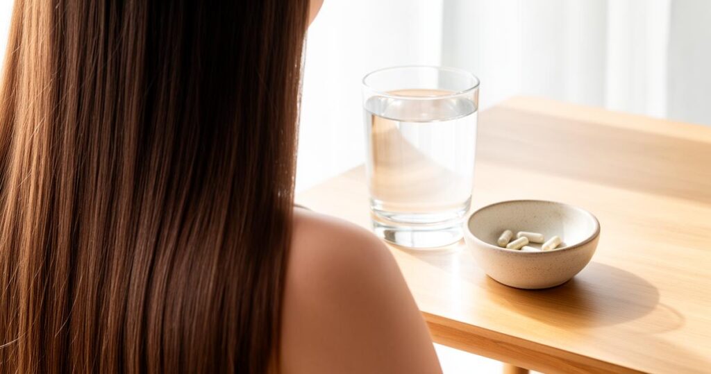 Comment les vitamines et compléments alimentaires aident à gagner en longueur de cheveux