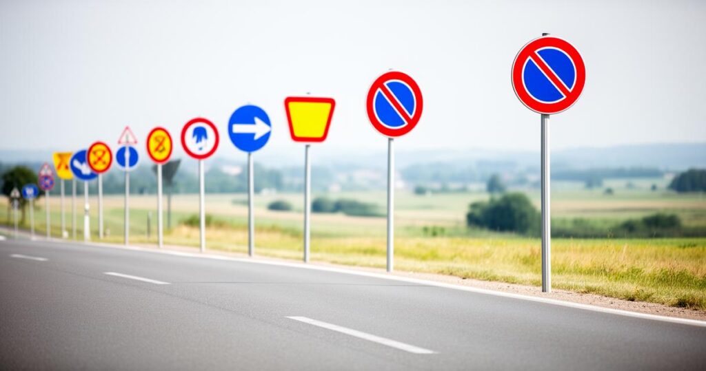 Comprendre le code couleur des panneaux de signalisation pour maîtriser le code de la route